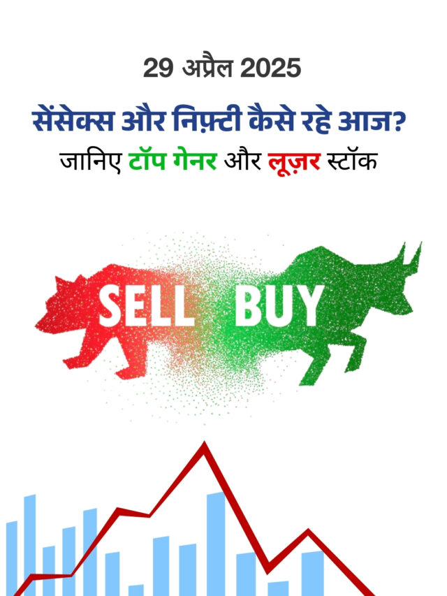 29 अप्रैल 2025: आज शेयर बाज़ार में रहा भारी दबाव!