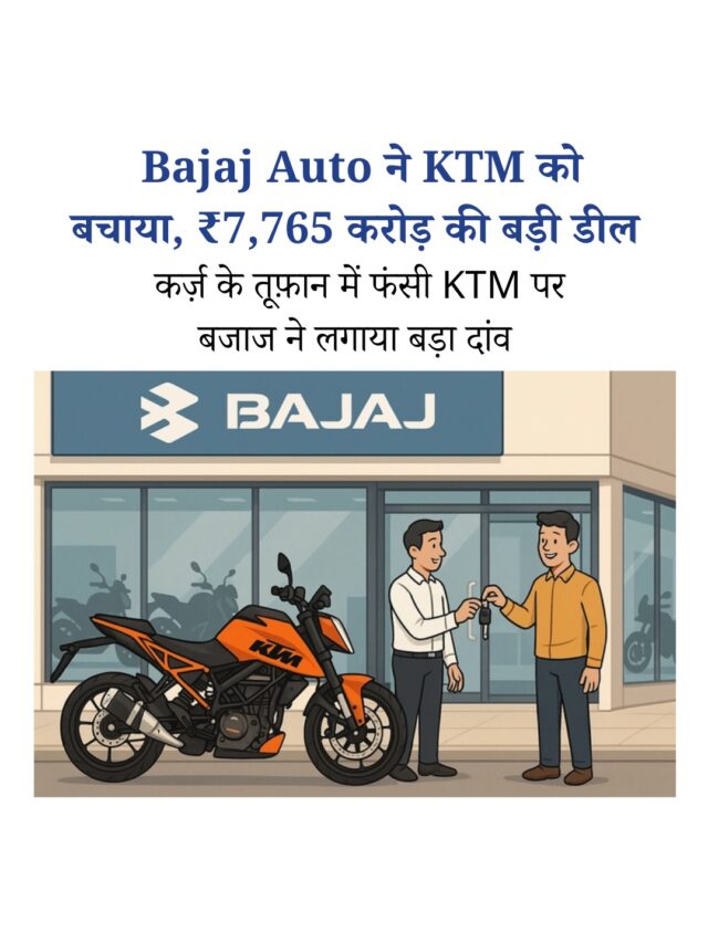 Bajaj Auto का KTM में ₹7,765 करोड़ का बड़ा निवेश